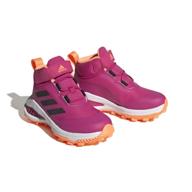 adidas Buty biegowe Fortarun (Codzienne, Wszystkie tereny, Cloudfoam, Rzep) magenta Dziewczęta